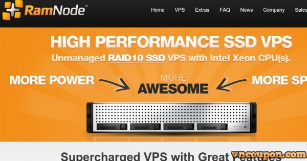 [New Year 2015] RamNode - 优惠25% 优惠券 on new Standard OpenVZ & SKVM VPS Orders