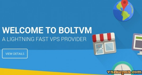 BoltVM - 1 GB内存50 GB SSD OpenVZ VPS 仅 $20每年