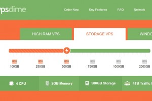 VPSDime – Cheap Storage VPS 最高2TB storage space
