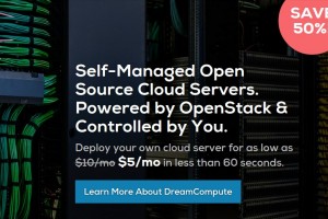 DreamCompute – DreamHost offer 50% Cloud VPS 最低 $5/mo