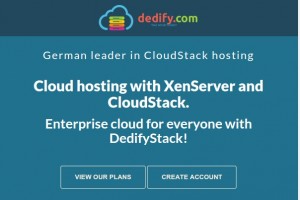 DedifyStack – Private Cloud 最低 0.004€/h、get 20% credits 【免费】