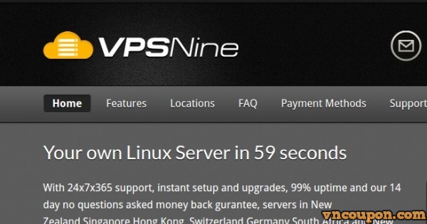 VPSNine -  优惠25% 香港 & Singapore OpenVZ VPS