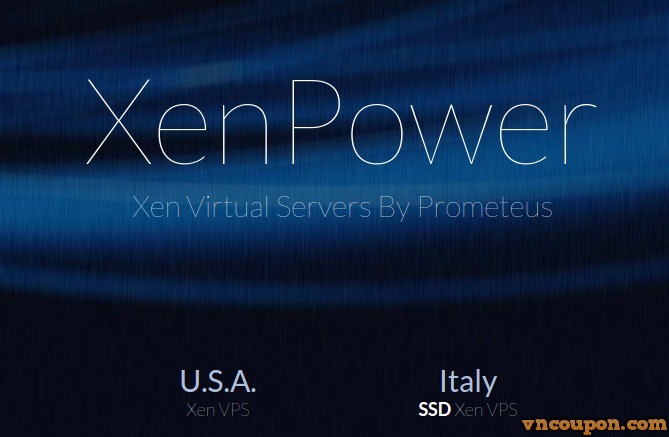 XenPower – 特价机套餐 + 优惠30% XenPV VPS  in EU