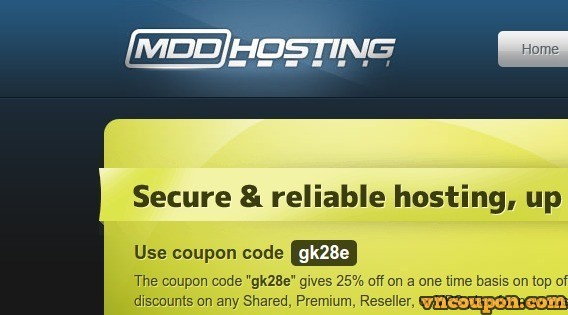 MDDHosting - 优惠65% 优惠券 Professional 虚拟主机
