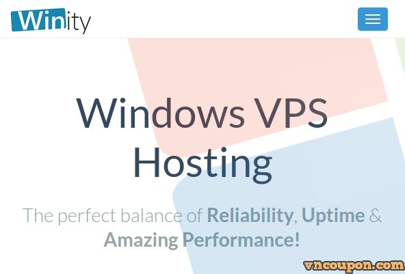 Winity.io – 20%折扣 For Life 优惠券 Windows VPS