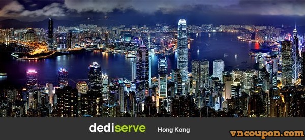 Dediserve expands to 香港, Asia - 50% 永久 Cloud VPS