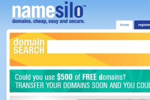 Namesilo  钜惠 on first-year registrations of .site, .online,、.tech 最低 $1.99