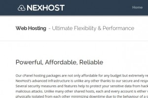 NexHost – cPanel 虚拟主机 最低 $1每月 with DDoS防护 in Seattle