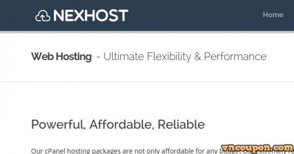 NexHost - cPanel 虚拟主机 最低 $1每月 with DDoS防护 in Seattle