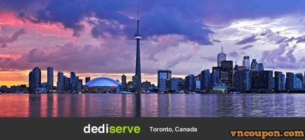 Dediserve - Toronto, Canada Now Live! 优惠50% Cloud VPS