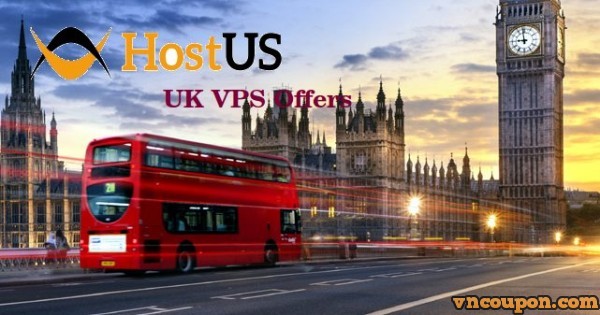 HostUS - 768MB内存$17每年 - 2GB内存$48每年 UK VPS 特价机 提供 - 10Gbps Network
