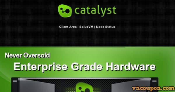 Catalyst Host restock Promo VPS 333TB 流量 仅 $12每年
