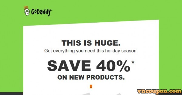 Godady Holiday Huge折扣 - 节省 优惠40% on new products