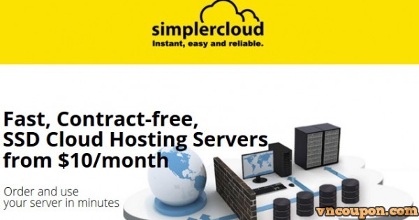 SimplerCloud - 优惠50% 1GB内存KVM SSD VPS 仅 $5每月 in Singapore