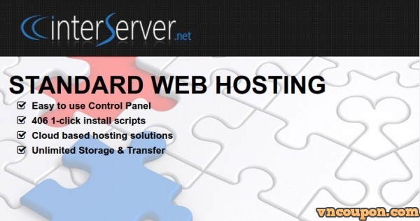InterServer - 优惠60% Managed Linux & Windows 虚拟主机 最低 $1.99每月
