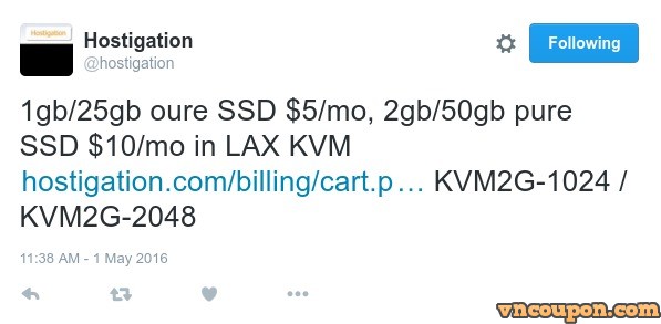 Hostigation-Twitter-Offers-Pure-SSD-KVM-Los-Angeles