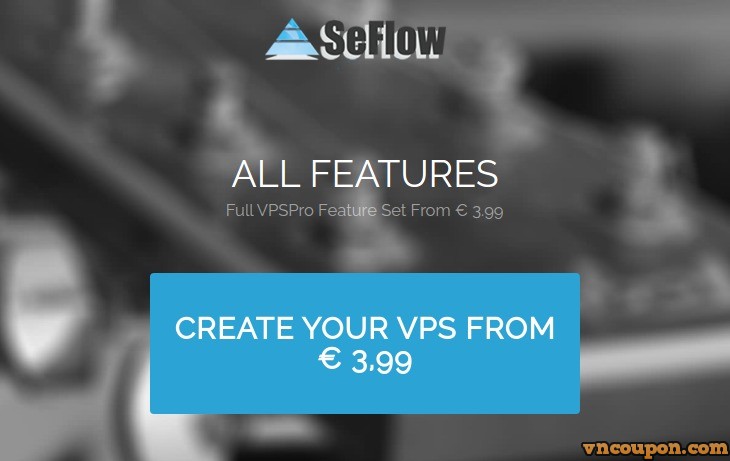 SeFlow – Fully customizable VPS 最低 €3.99 EUR – 免费DDos防护