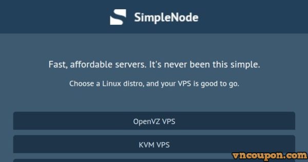 SimpleNode - 特价机 OpenVZ & KVM VPS 最低 $30每年