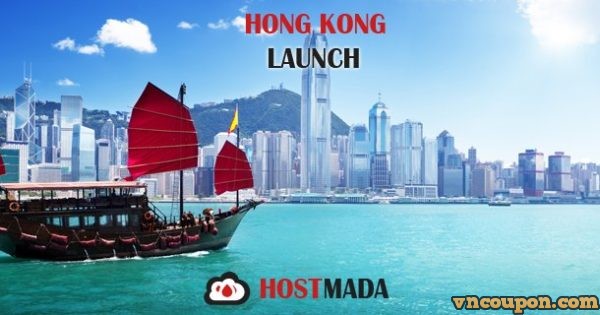 HostMada expand to 香港 - 优惠15% VPS & Direct中国 Route