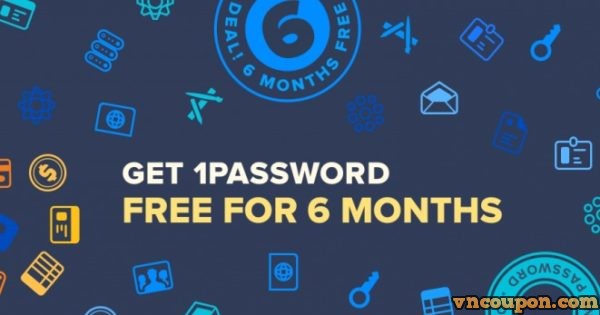 1Password - New Subscription Service - get 6 months free!
