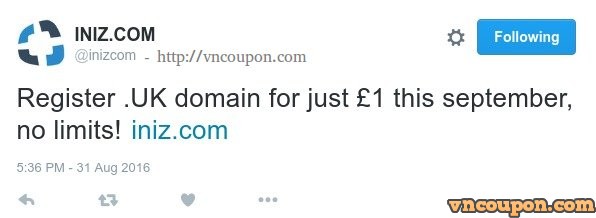 VNCoupon-INIZ-Twitter-UK-Domain-Promotion