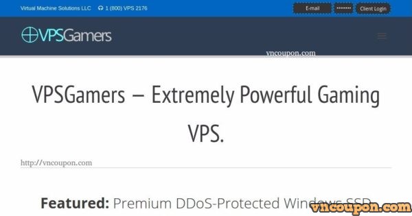 VPSGames - Extremely Powerful Gaming VPS 最低 $15每月