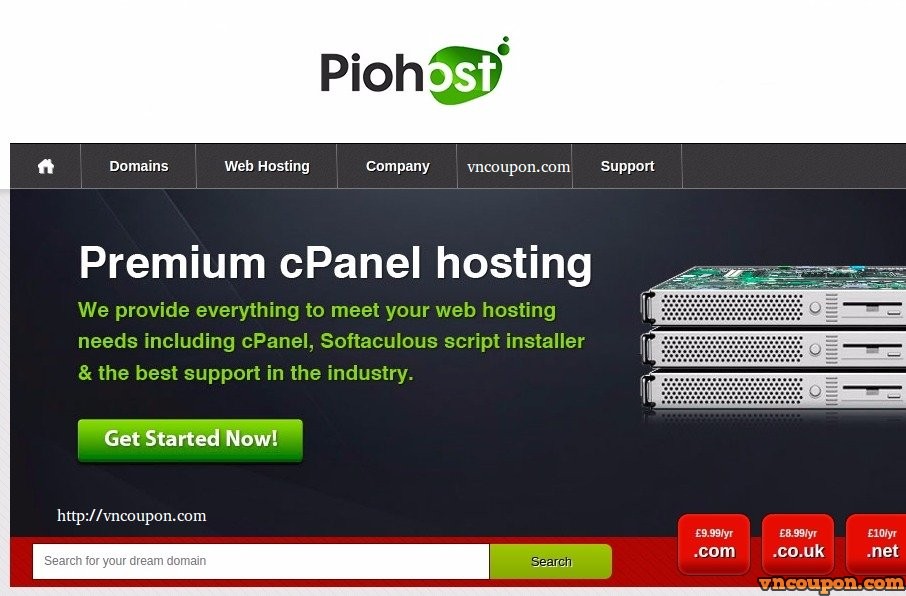 PioHost LTD – 1.5GB内存UK 特价机 VPS 仅 14英镑每年