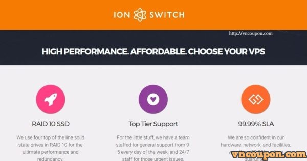 IonSwitch - 特价机 NVMe KVM VPS 最低 $14每年 in Seattle