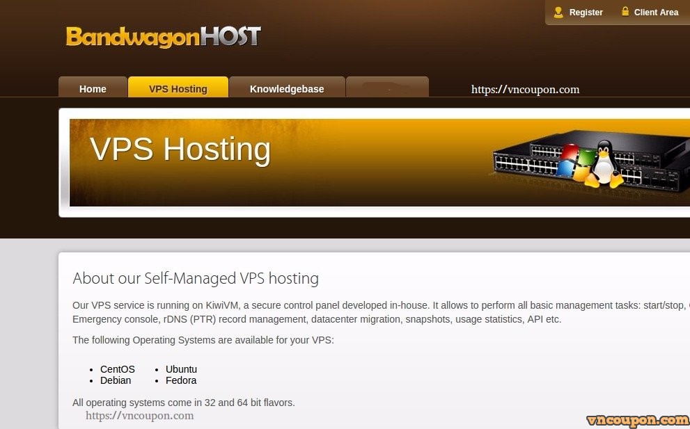 Bandwagon Host(搬瓦工) New KVM VPS Line – Promo VPS 最低 $19.99 USD每年