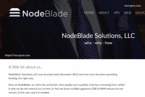 NodeBlade – DDoS防护 SSD 虚拟主机 最低 $10每年、分销型虚拟主机 最低 $3每月