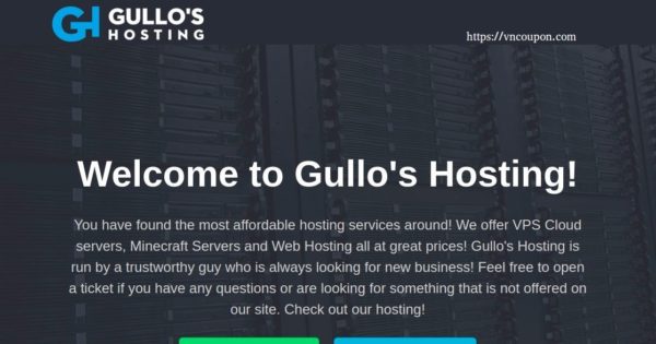 Gullo's Hosting - Dedicated IP VPS in the UK 最低 $8每年