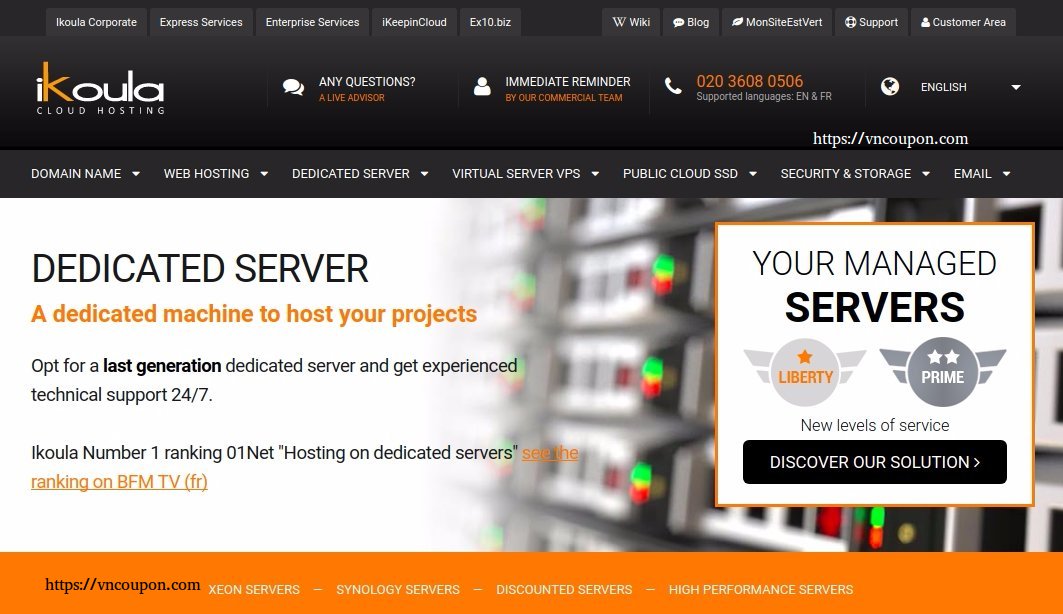 iKoula offer 优惠50% Synology NAS Diskstation 最高8TB Disk Storage