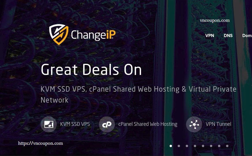 ChangeIP – Great Deals On KVM SSD VPS 最低 $2每月 – FLAT 优惠20%er