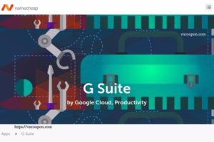 Get $25 in Namecheap credit when you buy a G Suite Plan
