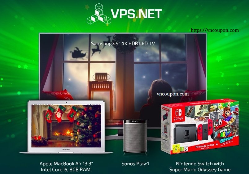 VPS.net – 圣诞节 Advent Competition (4 gifts)