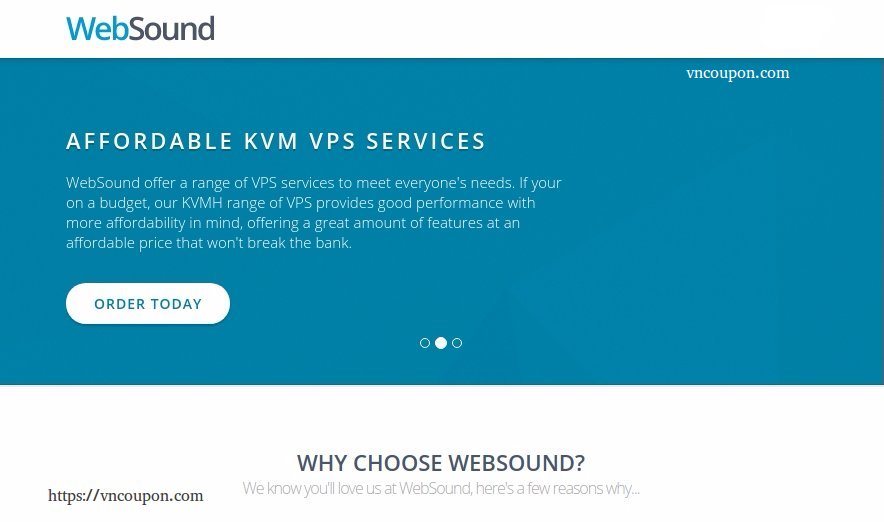 WebSound – 50%  Off Semi-Dedicated KVM VDS – DDoS防护 – 洛杉矶 & Netherlands位置