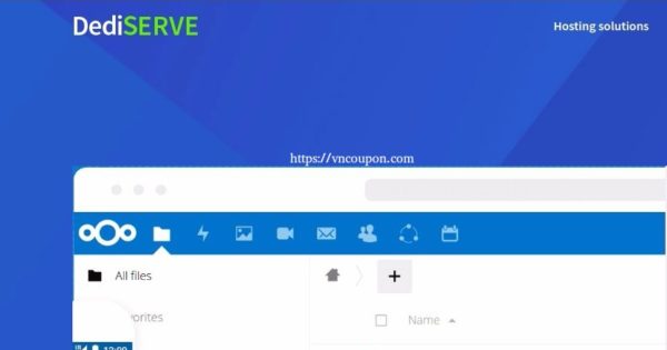 Dediserve Vault - Nextcloud-based Storage Platform - 10GB 【免费】