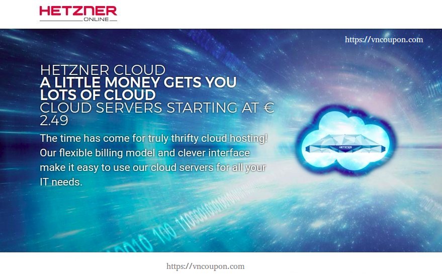 Hetzner Cloud – High Quality & Unbeatable Price 最低 €2.49