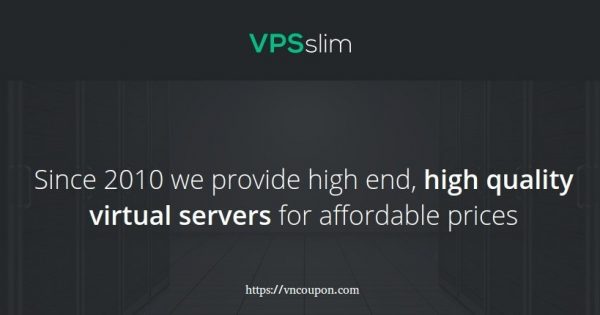 [Halloween 2019] VPSslim - 优惠50% KVM VPS 最低 €4.99每月 - SPOOKY DEALS - KVM 4GB内存/ 150GB SSD $5每月