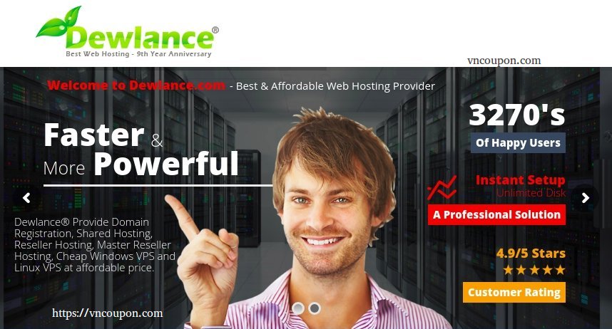 Dewlance – 特价机 SSD KVM VPS 仅 $2.91每月