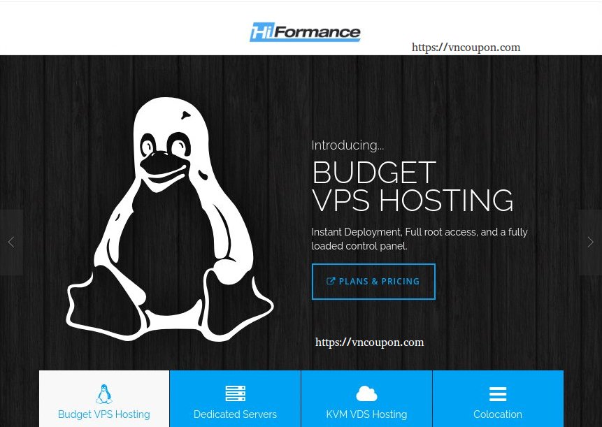 HiFormance –  特价机 VPS 最低 $15.99每年 – 亚洲优化线路/CN2 – Pre-pay 3-years to get double resource