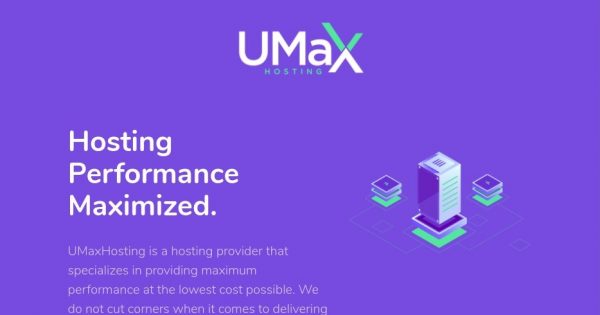 UMaxHosting - 特价机 OpenVZ VPS 最低 $12每年 in 洛杉矶