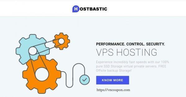 HostBastic - 优惠50% KVM VPS 最低 0.99英镑每月 - DDoS防护