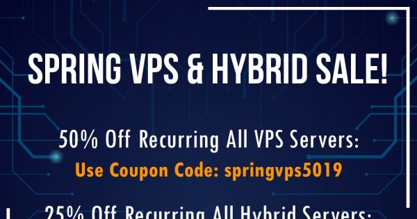 DediPath Spring Sale! Last Chance To Save Big – 优惠50% VPS & 优惠25% Hybrid Servers