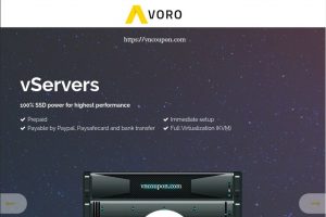 Avoro – 特价机 vServer 提供 最低 €11.11每年