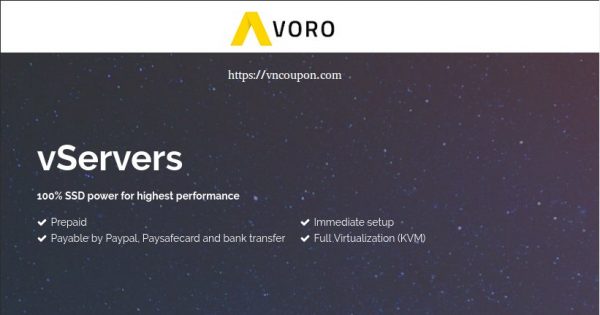 Avoro - 特价机 vServer 提供 最低 €11.11每年