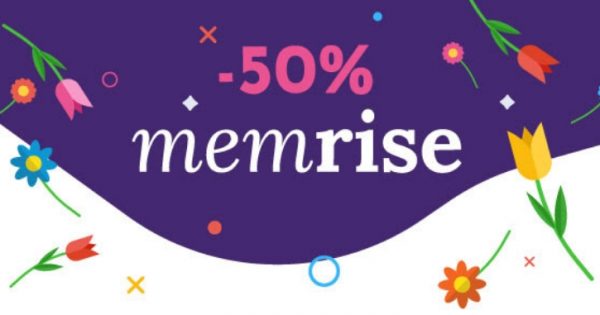 [International Women's Day] Get 优惠50% a year of Memrise Pro Subscription