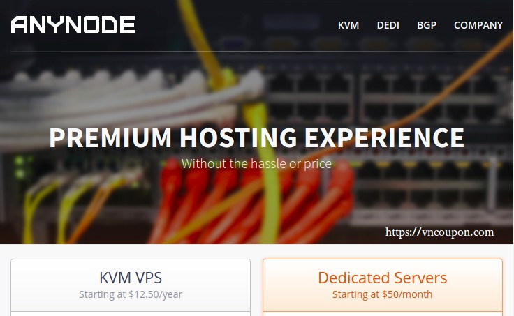 anyNode – VPS 最低 $12.50每年, Resource Pools 最低 $12每年 in 洛杉矶 & Miami