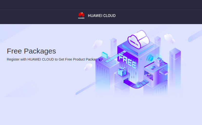 Huawei Cloud – 免费云服务器 for 首年