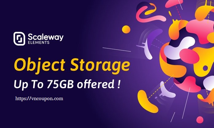 Scaleway Object Storage – The First 75 GB Storage are offered! afterward it is 仅 €0.01GB每月